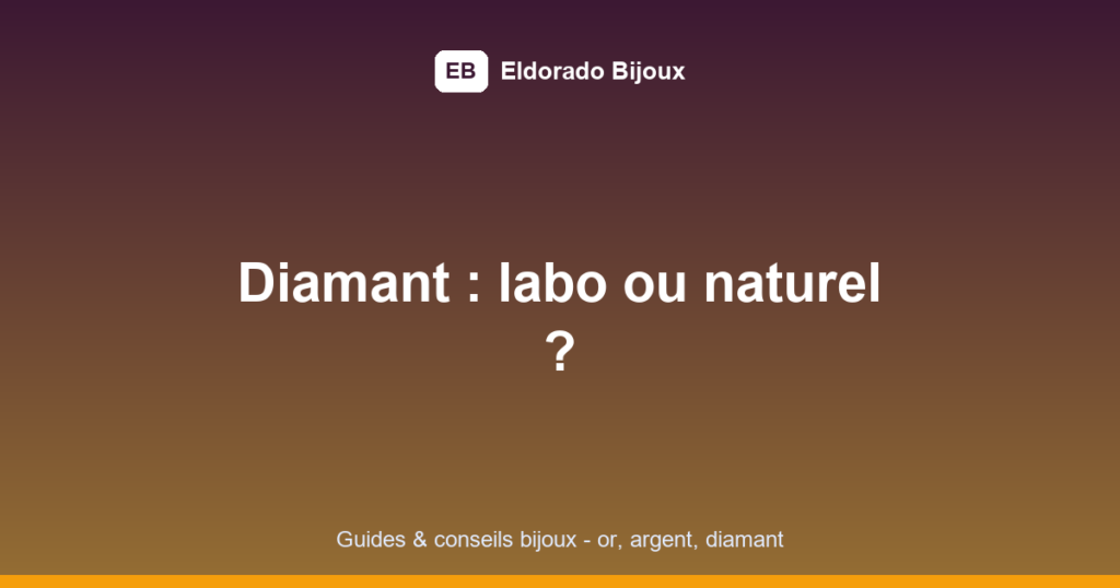 diamant de laboratoire featured image