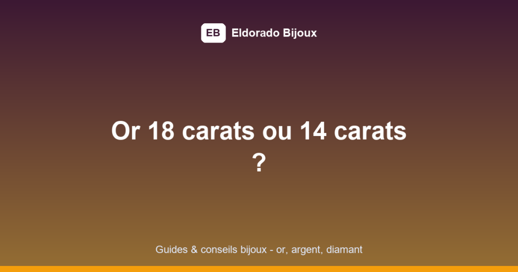 or 18 carats featured image
